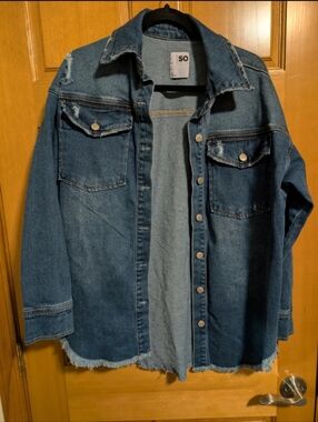 SO Light Blue Denim Jacket